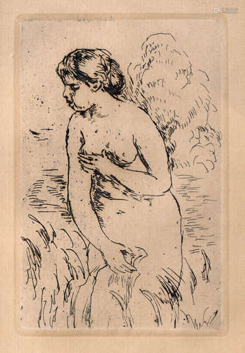 皮埃尔.奥古斯特.雷诺阿（Pierre-Auguste Renoir）沐浴者