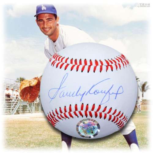 Sandy Koufax L.A Dodgers Signed Baseball GFA