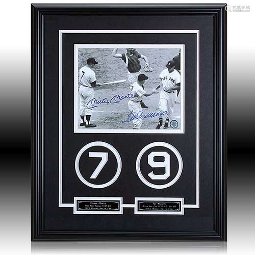 Williams & Mantle Legends Of The Field Signed GFA