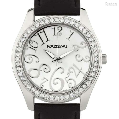 Rousseau Arabic Numerals 39mm Case Ladies Watch