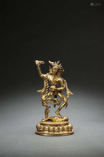 Gilt Bronze Statue of Buddha