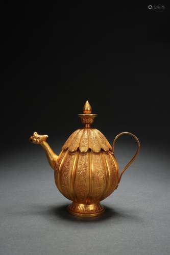 Gilt Bronze Ewer