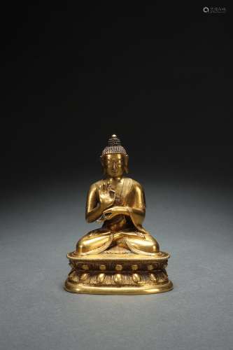 Gilt Statue of Buddha