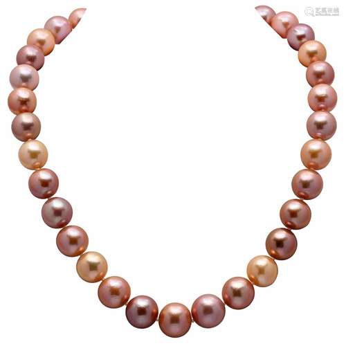 12-15mm South Sea Cultured Pearl Necklace