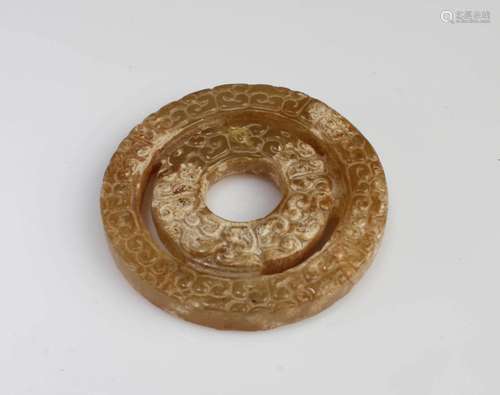 A Round Jade Ornament