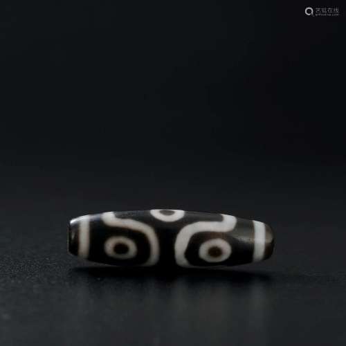 Tibet six-eye dzi-beads