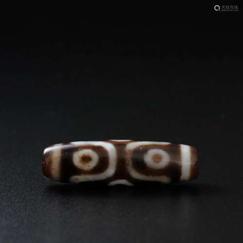 Tibet six-eye dzi-beads