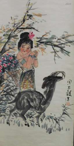 Chinese Hanging Scroll Painting