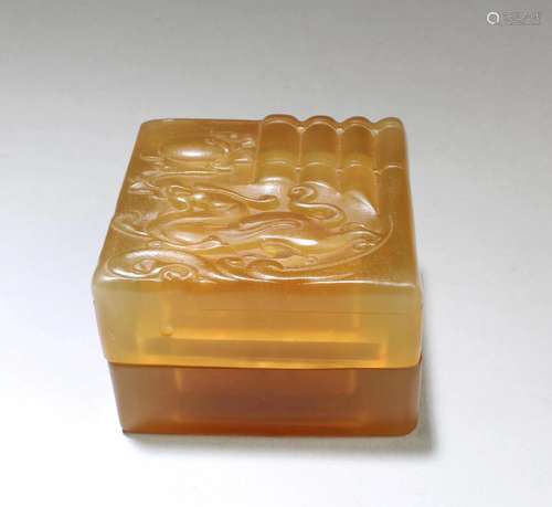 Chinese Soapstone Square Seal