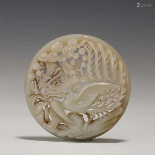 A CHINESE JADE PLAQUE