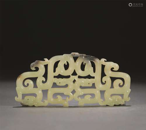 A CHINESE JADE PLAQUE