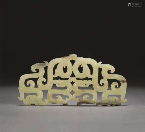 A CHINESE JADE PLAQUE