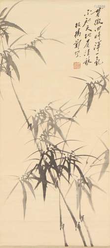 A CHINESE PAINTING OF BAMBOO