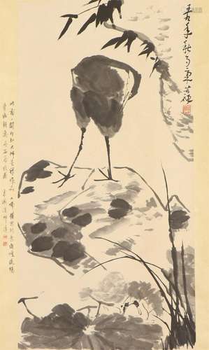 A CHINESE PAINTING OF BIRD