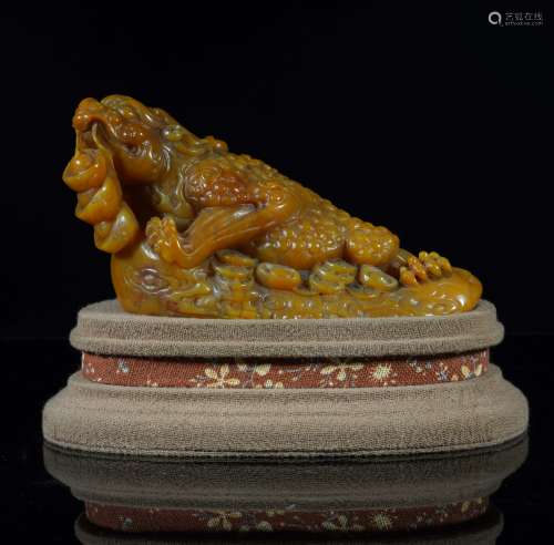 Tianhuang Toad and Coins Ornament