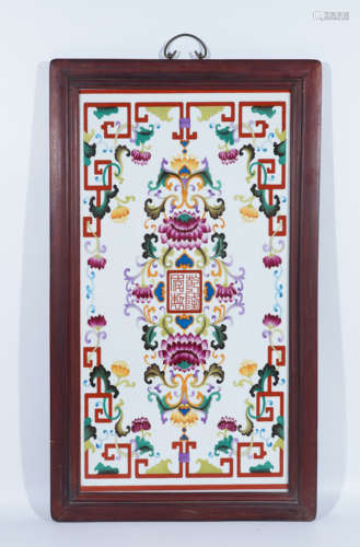 Qianlong Flower Screen