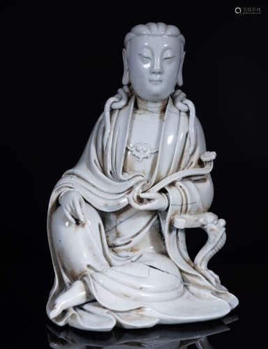 Dehua Porcelain Figure of Guanyin