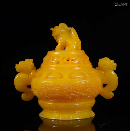 Tianhuang Lion Censer