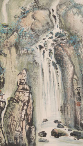 Chinese Landscape Painting by Shi Lu