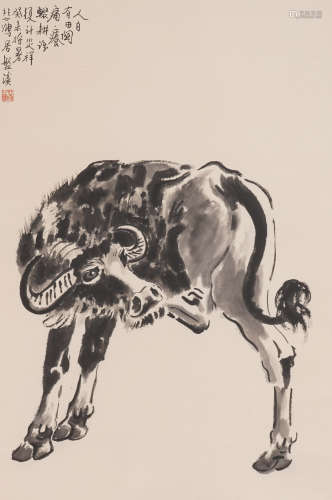 The Buffalo，by Xu Beihong