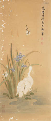 Chinese Bird-and-Flower Painting by Empress Dowager Cixi