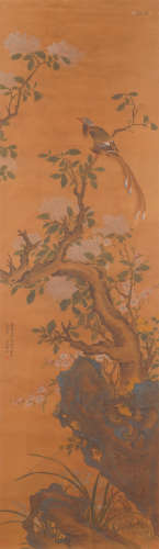 Chinese Bird-and-Flower Painting by Lu Zhi