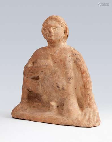 Etruscan figure of the III-II century BC. Terracotta. Measur...