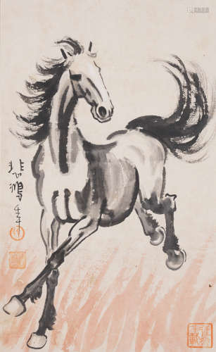 The Horse，by Xu Beihong