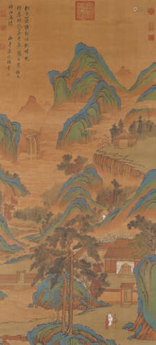 Chinese Landscape Painting by Yang Jin