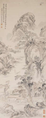 Chinese Landscape Painting by Cai Jia