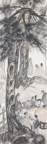 Chinese Figure Painting by Fu Baoshi