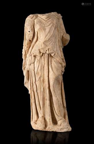 Muse. Imperial Art, Rome, 1st century A.D. Marble. Provenanc...