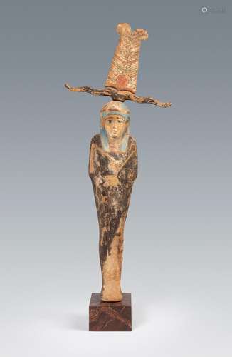 Ptah-Sokar-Osiris. Egypt, Lower Epoch 664-323 B.C. Carved an...