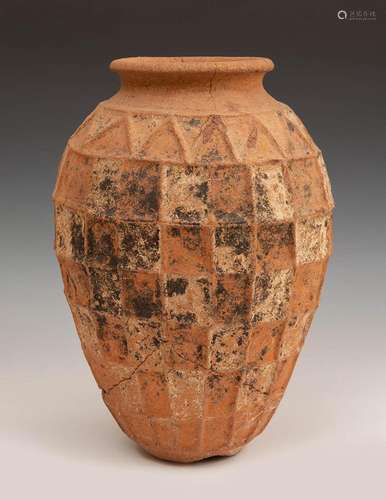 Jug. Villanova culture, 2nd century BC. Terracotta. Measures...