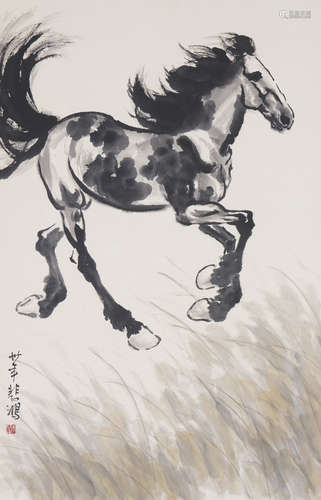 The Horse，by Xu Beihong