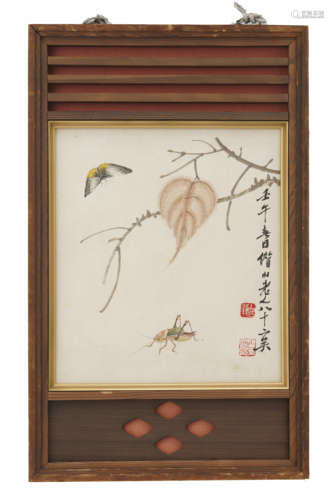 The Insect，by Qi Baishi