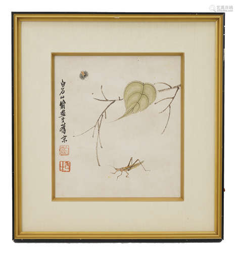 The Insect，by Qi Baishi