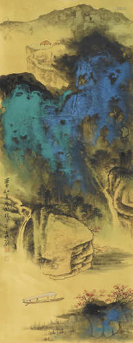 Chinese Landscape Painting by Zhang Daqian