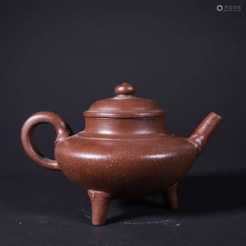 Chinese Zisha Pot Marked Ji Shan