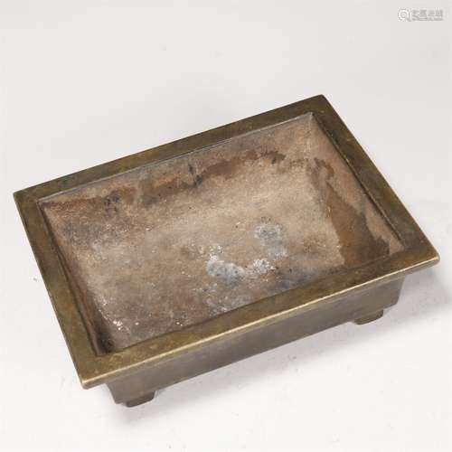 Bronze Rectangular Jardiniere