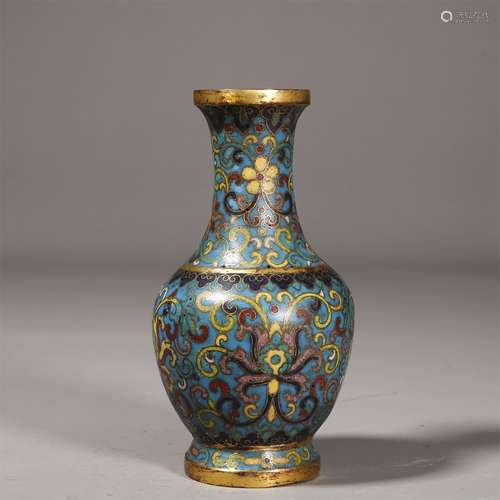 Cloisonne Enamel Flower Vase