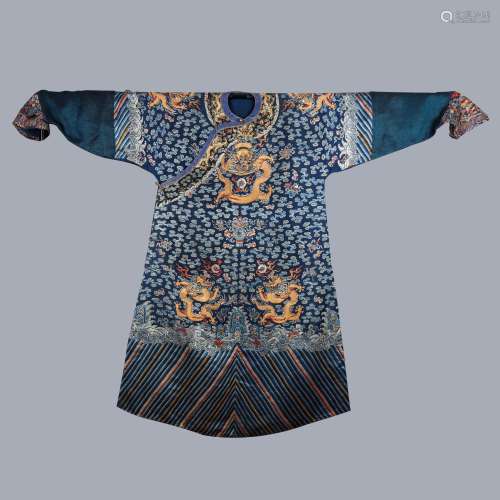 Embroidered Kesi Dragon Robe