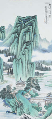 Chinese Landscape Painting by Zhang Daqian