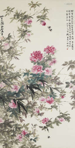 Chinese Flower Painting by Qi Baishi