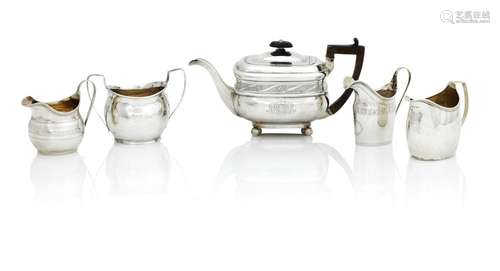 A GEORGE III TEAPOT,