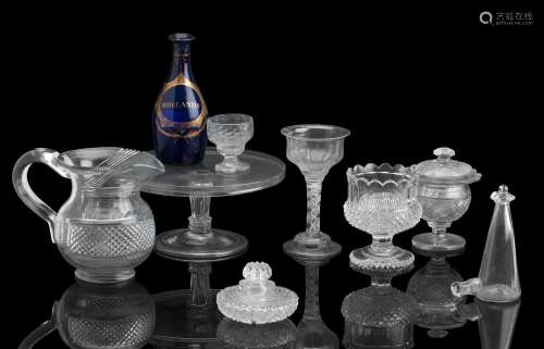 A COLLECTION OF GEORGIAN GLASS