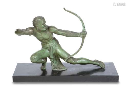 AFTER SALVATORE MELANI (ITALIAN, 1902-1934):  A PATINATED SP...