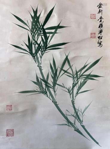 A Chinese Painting By Pu Zuo