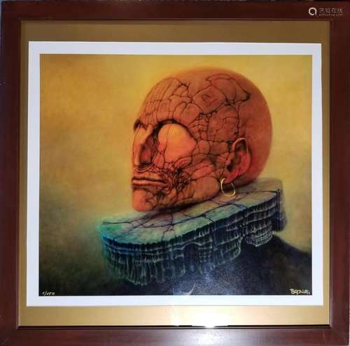 ZEZISLAW BEKSINSKI 1929-2005 POLISH GICLEE PRINT