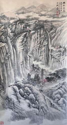 A Chinese Painting By Zhang Daqian